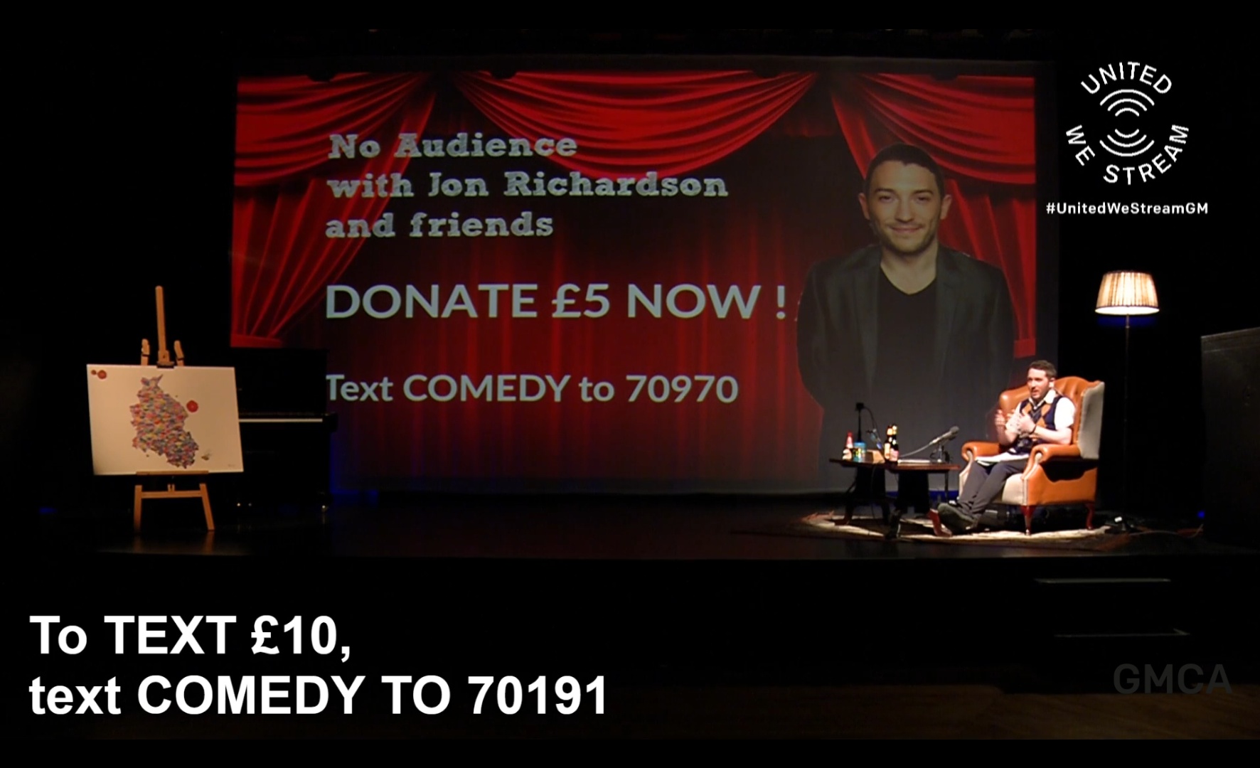 Covid-19: St John's Hospice Comedy Night